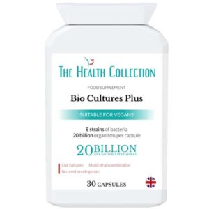 probiotic bio cultures gut health vegan high strength