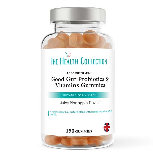 healthy digestion good gut bacteria probiotics gummies UK
