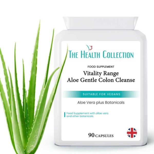 aloe vera colon cleanse capsules supplement